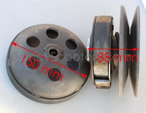 Rear clutch driven pulley - rear,