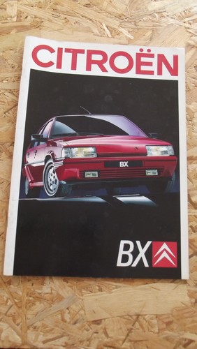 Catalogue brochure citroen - citroen, bx