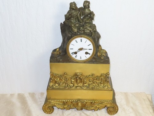 Style ancien horloge mantel - ancien,