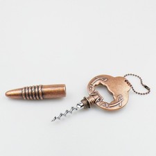 Bouteille en laiton rétro vin