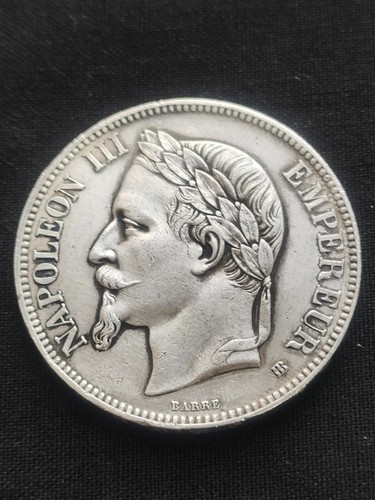 Superbe francs 1868 bb - 5,