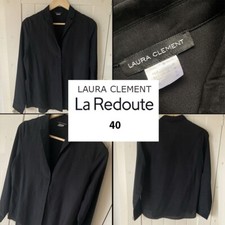 Chemise noire fluide LAURA