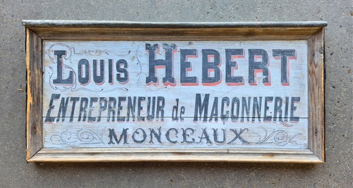 Enseigne métier maconnerie - de,