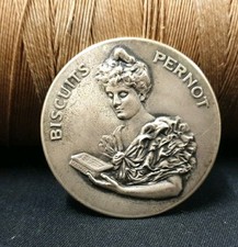 ANCIEN MIROIR DE SAC FEMME