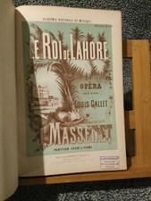 Massenet Le Roi de Lahore