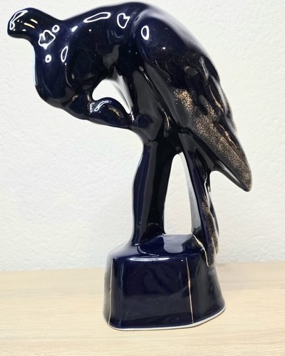 Grand perroquet bleu cobalt