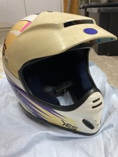 Casque motocross vintage