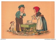 AVYP9-0600-ILLUSTRATEUR - NAUDY - La marchande de fromages