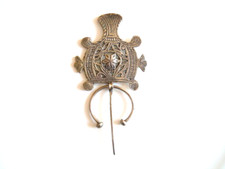 Antique Fibule Épinglette Broche Argent Testé Celtique Motif 11,7 G