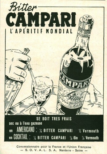 Publicité ancienne bitter - ancienne,