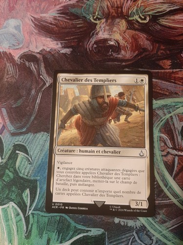 Carte magic chevalier des - magic,