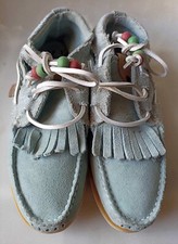 Dolfie Bleues 38 Chaussures Bateau en daim sneakers docksides 