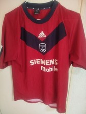 maillot foot Girondins De Bordeaux 2002 T M Rouge