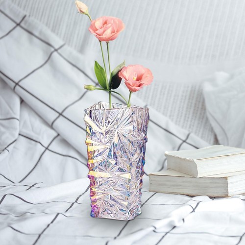 Vase fleurs verre - vase, en