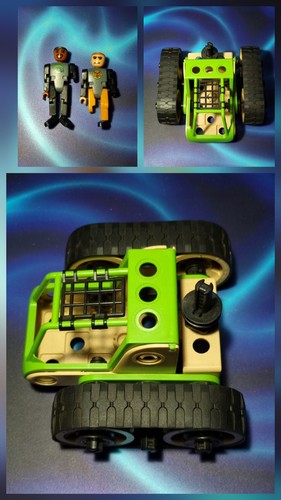 Véhicule meccano trooper 1993 - véhicule,