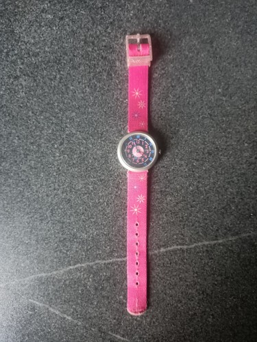 Montre flik flak rose - rose, &