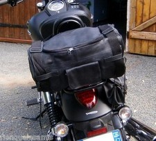 Sac sissi bar en Cuir de vachette Souple moto custom harley shadow sportster VN