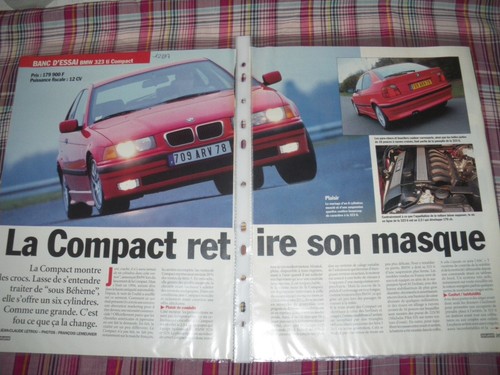 Banc essai bmw 323 - d'essai........bmw,