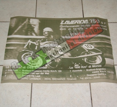 Affiches manifesto laverda - affiches,