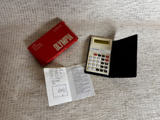                   ancienne calculatrice des années 1970/80