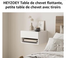Table De Chevet Flottante