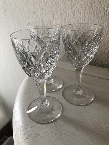 Verres vin en cristal - verres,