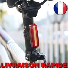 Feux Arrière LED Rechargeables USB Vélo Eclairage Lampe Sécurité Lumière VTT