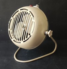 ANCIEN CHAUFFAGE VENTILATEUR MARQUE ALLEMANDE ALUMINIUM DECO INDUSTRIEL 1950