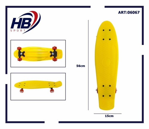 Skateboard plastique - en,