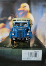 Norev rèf. 69008- Berliet GBC 8 6X6 Gazelle Bleu 1:43