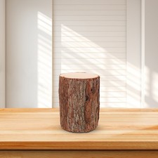  Ornements De Jetée Bois Simulés Photophore Noel Décoration Mariage Rustique