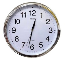 X Montre Murale Ronde Quartz