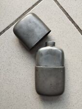 ANTIQUE Whisky Flask Flasque" MADE IN ENGLAND JAMES DIXON & SONS SHEFFIELD