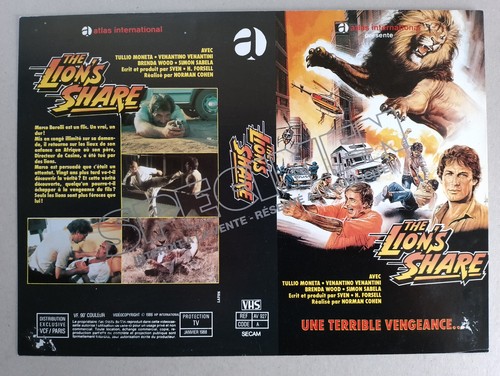 Jaquette vhs the lion - jaquette,