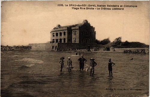 Cpa grau roi station - grau-du-roi,