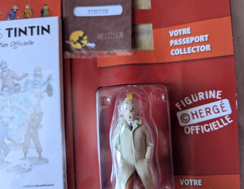 Figurine hergé officielle - figurine,