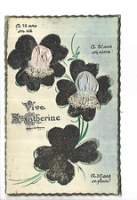 FANTAISIE  CARTE AVEC BONNET STE CATHERINE  XX MANQUE 1 BONNET XX