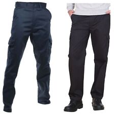 Noir Hommes Pantalon Combat