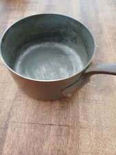 1 CASSEROLE ANCIEN EN CUIVRE E DEHILLERIN CUISINIER Cooper French 