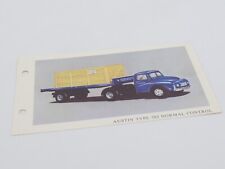 SPOT-ON TRIANG FEUILLET TECHNIQUE DATA SHEET / LEAFLET AUSTIN TYPE 503