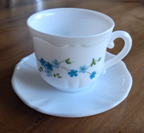 Tasse thé vintage arcopal - tasse,