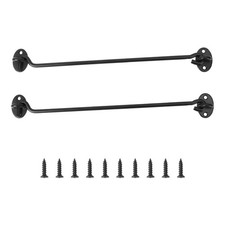  2Pcs 12 Pouces Mode Bronze Garde-Vent Crochet Cabine pour Fenêtre Armoire Porte