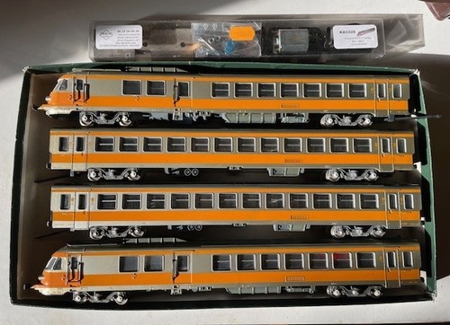 Turbotrain rtg 8611 jouef - turbotrain,
