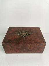 Coffret, Ancien, 19ème, Bois