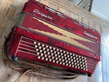 ACCORDÉON PAOLO SOPRANI rouge - CASTELFIDARDO