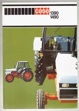 ►Brochure Prospekt PROSPECTUS TRACTEUR CASE 1390 - 1490 TRACTOR TRAKTOR