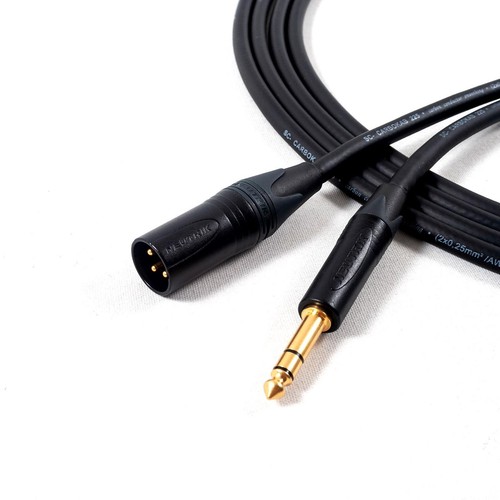 Neutrik noir mâle xlr - mâle,