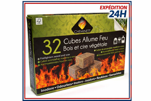 Allume feu 100 naturels - 100%,
