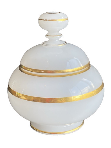 Baccarat pot poudre boite - pot, a