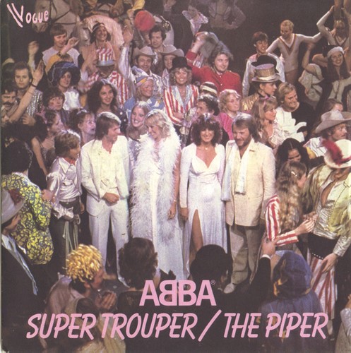 Vinyle tours abba super - 45,